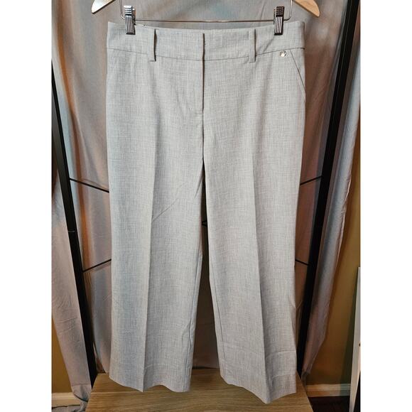Trina Turk - Gray Cropped Trousers Size 6 - Picture 9 of 9